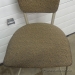 Gold Fabric Bar Stool